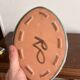 Oval Plate Daisy Ceramic Vallauris Robert Picault Vintage 50s