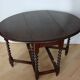 Wooden folding table, 1920s