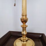 Golden metal lamp