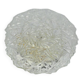 Plafonnier vintage en verre