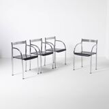 Set of 4 Francesca Spanish dining chairs by Philippe Starck for Baleri