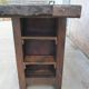 Old oak workbench