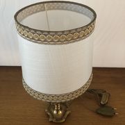 Lampe de chevet Vintage pied en laiton massif année 60