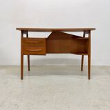 Petit Bureau en Teck par Gunnar Nielsen pour Tibergaarden
