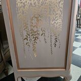 Commode Vintage vieux rose