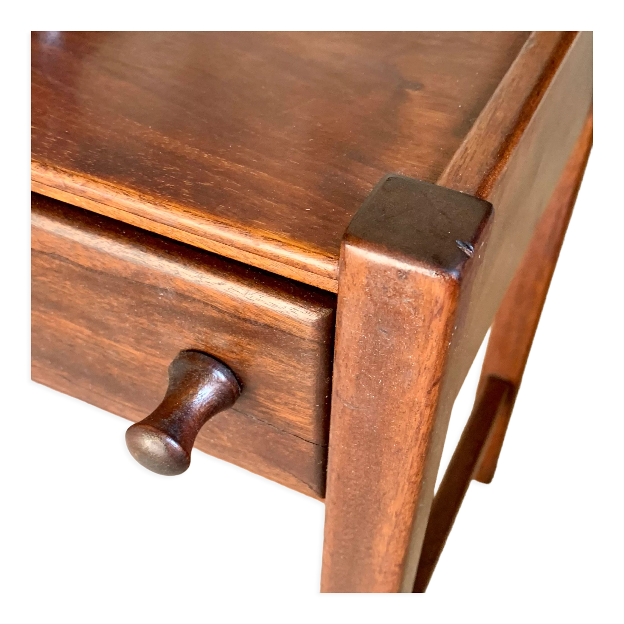 Vintage bedside table by jacques hauville