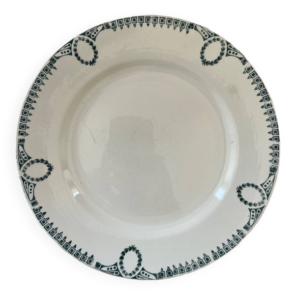 Assiette Plate en faïence par Ceranord