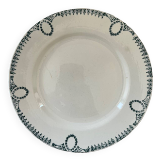 Assiette Plate en faïence par Ceranord