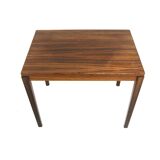 Table d'appoint scandinave en palissandre Suède 1960