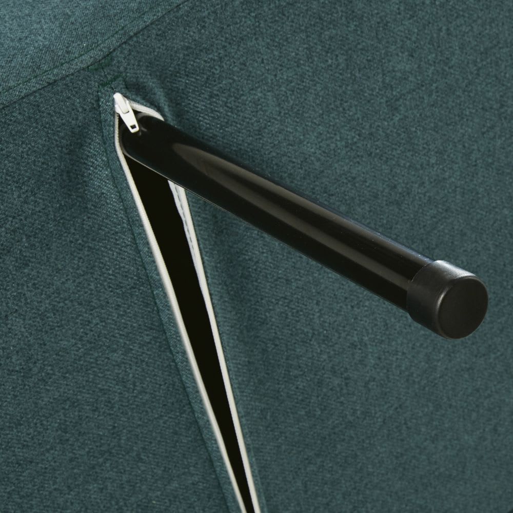 Green 4-seater sofa bed - Maison du monde