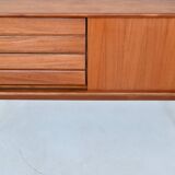 Bosteels Meubelen unique small sideboard in walnut Belgium 1970