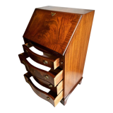 Walnut veneer secretary desk