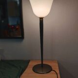 Vintage Mazda tulip glass desk lamp