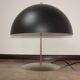 Modern table lamp – 1980s, metal, black shade, 2x E27