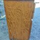 Mado buffet, asymmetrical doors, metal, floral top, vintage