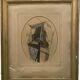 Old 20th century cubist painting
