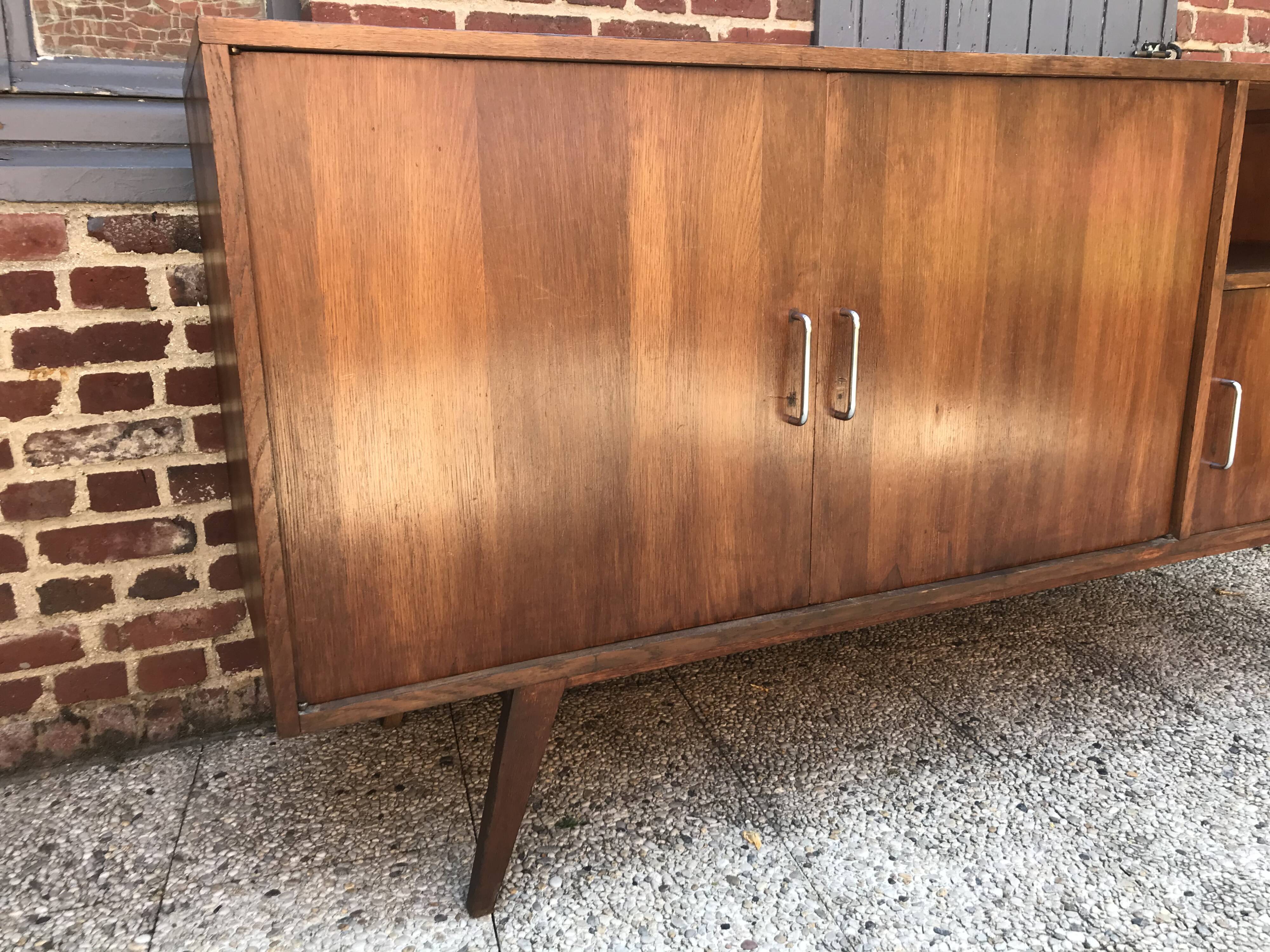 Sideboard vintage feet compass