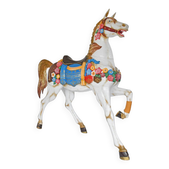Grand carousel horse