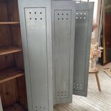 XXL workshop locker with blue patina