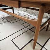 Table basse en teck scandinave 1960 Danemark