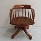Fauteuil de bureau en chêne ancien