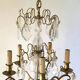 Chandelier with Pampilles style Louis XV France twentieth century