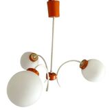 Vintage opaline globe lights