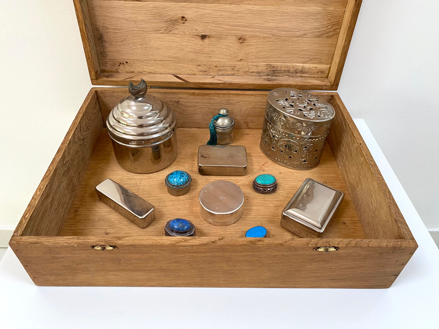 XL wooden box/ crate from the 60s