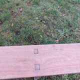 Wooden bench