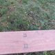 Banc en bois