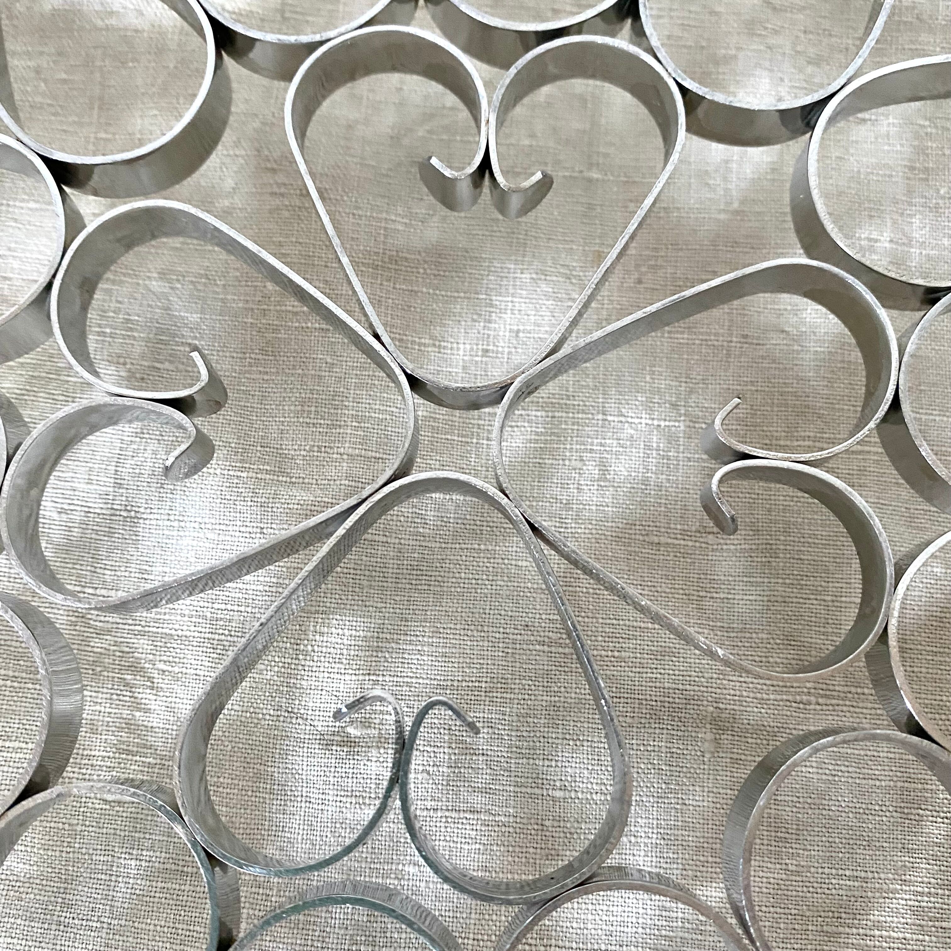 Vintage silver metal trifle