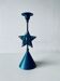 Metal star candle holder