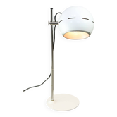 Lampe de table italienne de style spatial, couleur blanche, années 1970