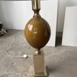 Paire de lampes de table Philippe Barbier années 70