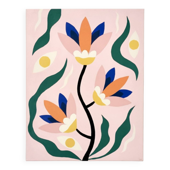 Acrylic painting on canvas - "It's growing!"