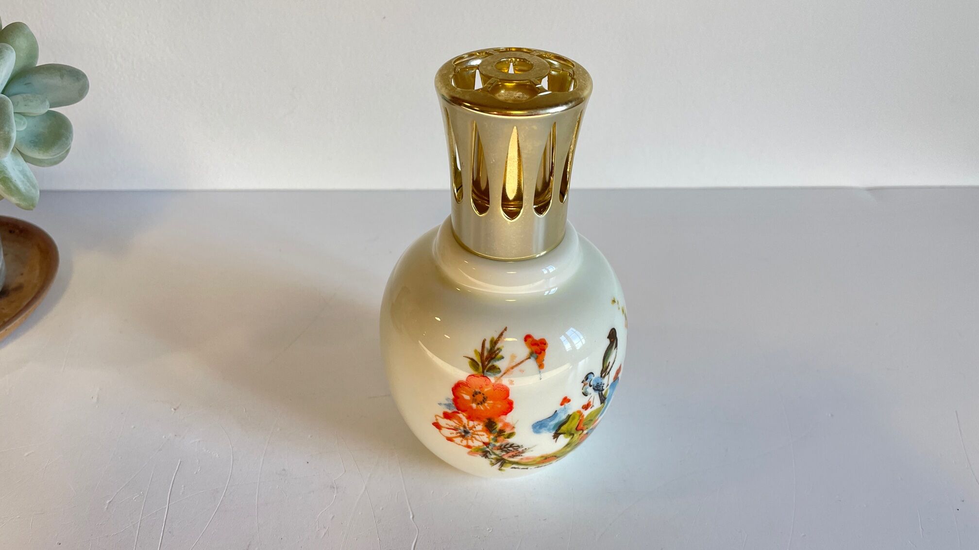 Bottle lamp shepherd limoges france
