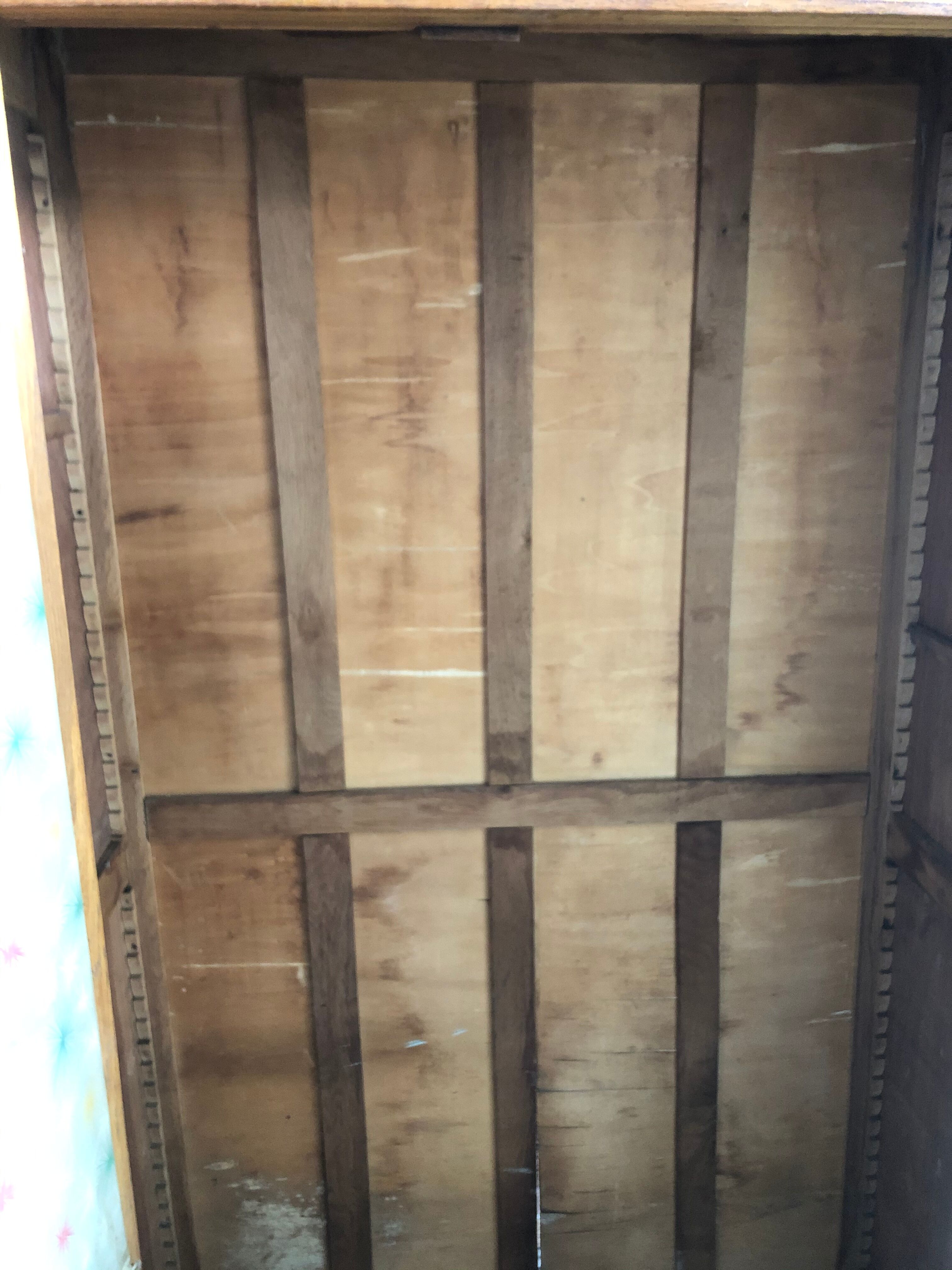 Glass-glazed Parisian wardrobe