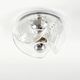 Large Mid-Century Modern Wave Flush Mount by Koch & Lowy for Peill & Putzler, Germany, 1960s/1970s