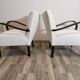 Art Deco Lounge Chairs, Set of 2