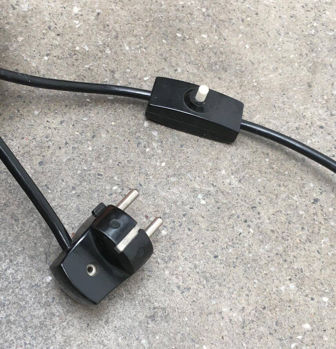 Vintage space age globe floor lamp