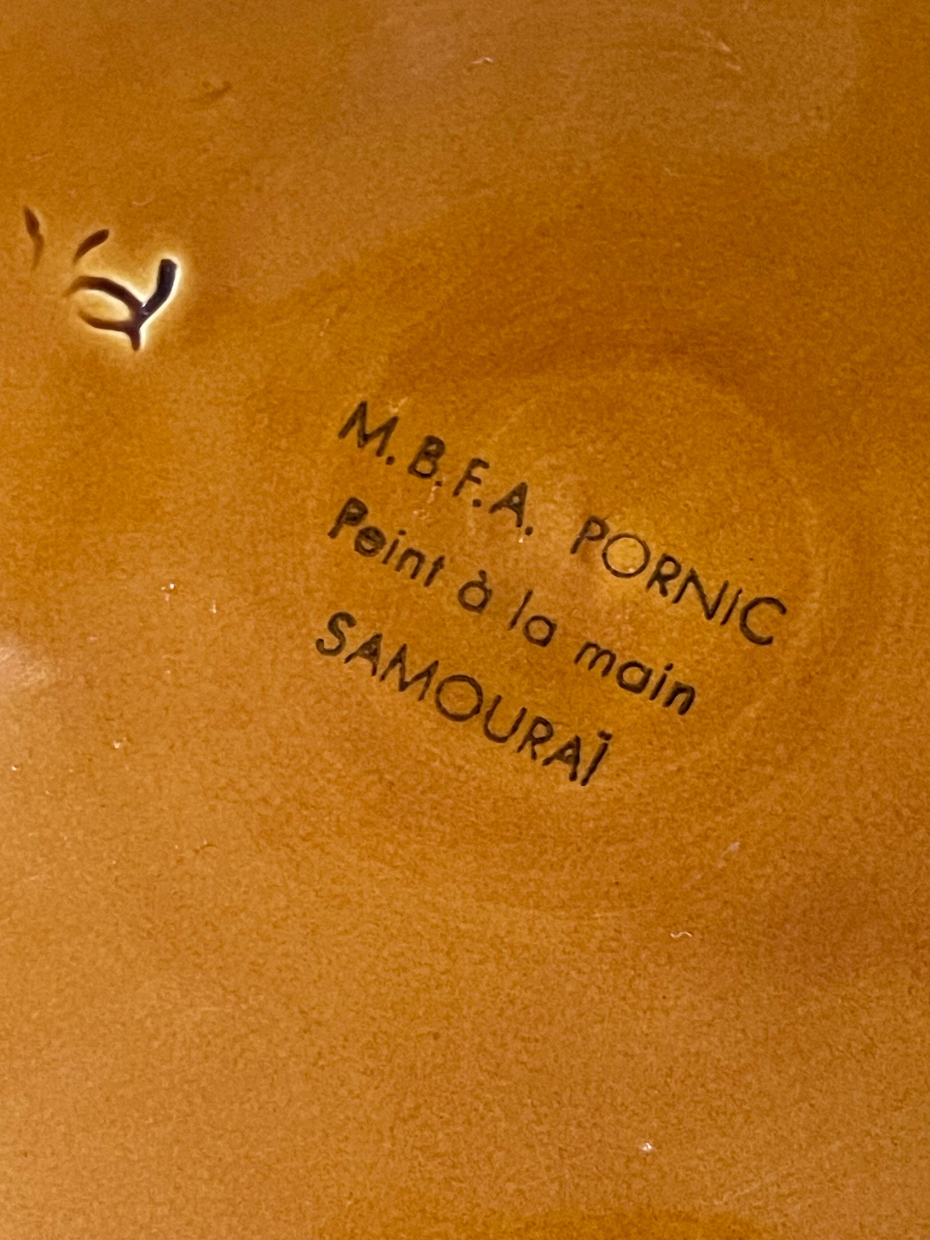 Vintage MBFA Pornic dish