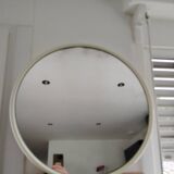 Round fiberglass mirror from the 70s