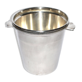 Vintage silver-plated metal champagne cooler by Reneka