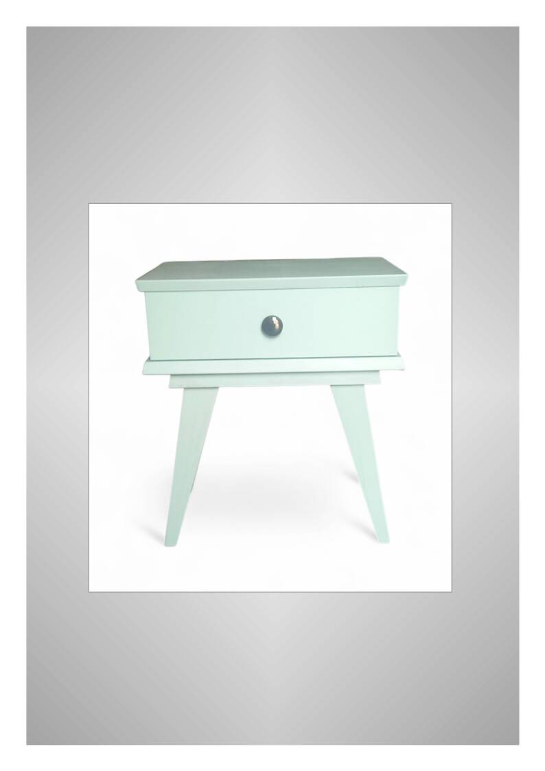 Antique bedside table