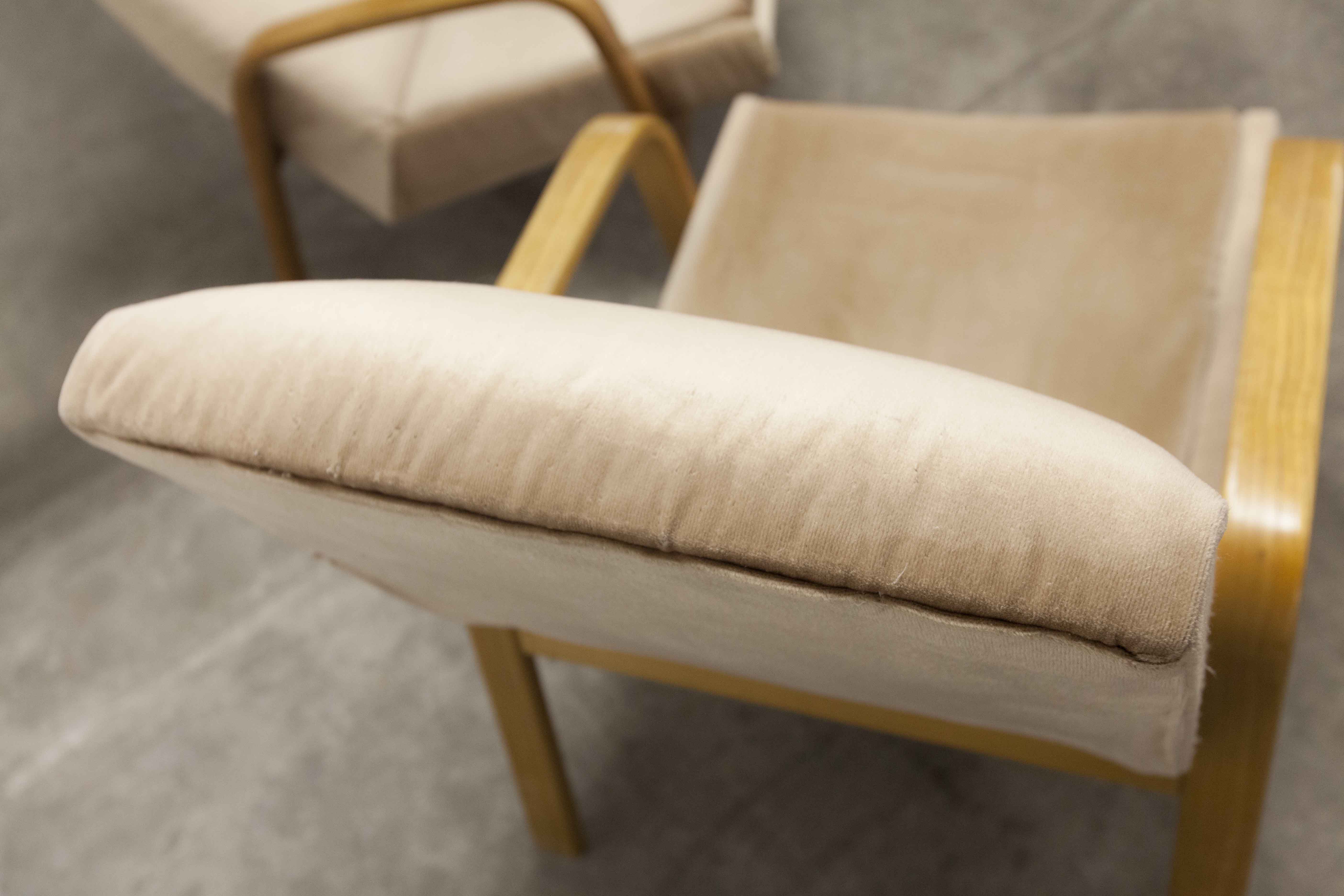 Paire de fauteuils bow wood Steiner ARP 1960