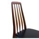 Set of 6 Danish chairs from Niels Koefoed Scandinavian EVA model 1960