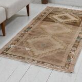 Oushak Brown Handmade Carpet