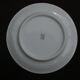 11 Dessert Plates in White Porcelain and Art Deco Gold