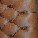 Chesterfield leather sofa