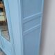 Parisian Art Deco armoire with beveled mirror and painted decoration